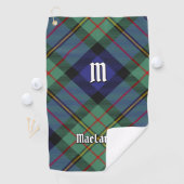 Clan MacLaren Tartan Golfhanddoek (Insitu)