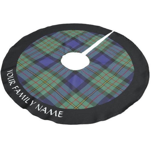 Clan MacLaren Tartan Kerstboom Rok (Gekanteld)