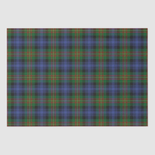 Clan MacLaren Tartan Pset Tissuepapier (Voorkant)
