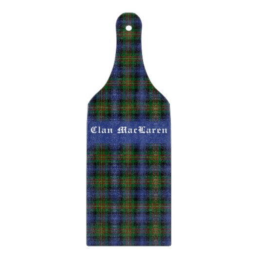 Clan MacLaren Tartan Snijplank (Voorkant)