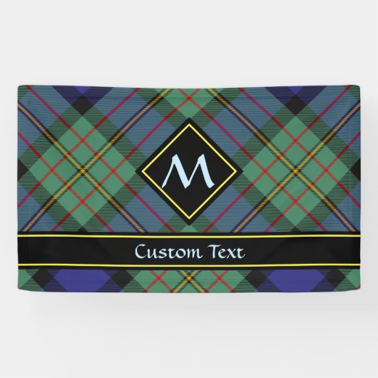 Clan MacLaren Tartan Spandoek (Horizontaal)