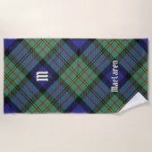 Clan MacLaren Tartan Strandlaken (Voorkant)