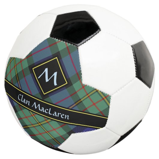 Clan MacLaren Tartan Voetbal (Drie kwart)