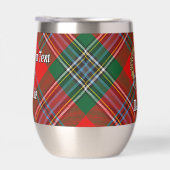 Clan MacLean Crest sur Tartan (Droite)