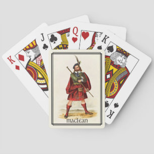 Clan MacLean Klassiek Schotland Dek Speelkaarten