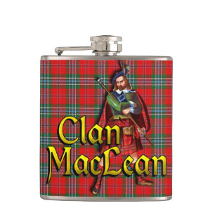 Clan MacLean Old Scotland Heupfles