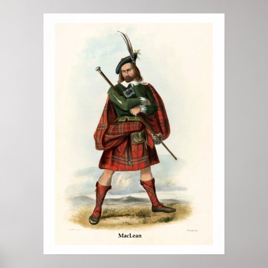 Clan MacLean Poster (Voorkant)