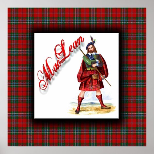 Clan MacLean Scottish Dream Poster (Voorkant)