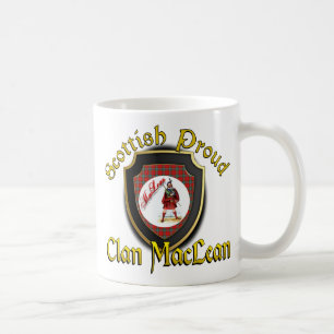 Clan MacLean Scottish Fier Cups Mugs