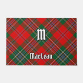 Clan MacLean Tartan Deurmat (Voorkant)