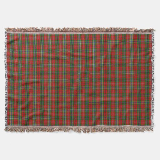 Clan MacLean van Duart Tartan Deken (Voorkant)
