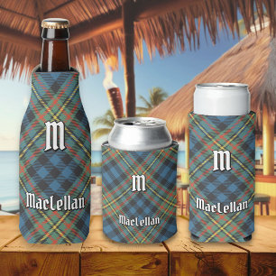 Clan MacLellan Oude Tartan Flesjeskoeler