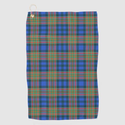 Clan MacLellan Scottish Tartan Golfhanddoek (Voorkant)