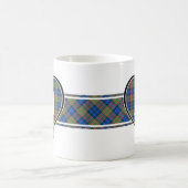 Clan MacLellan Tartan Heart Koffiemok (Center)