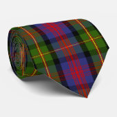 Clan MacLennan Tartan Stropdas (Opgerold)