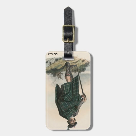 Clan MacLeod Bagagelabel (Voorkant verticaal)