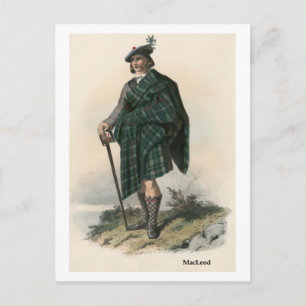 Clan MacLeod Briefkaart