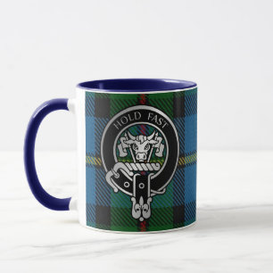 Clan MacLeod Crest & Hunting Tartan Mok