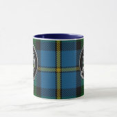 Clan MacLeod Crest & Hunting Tartan Mug (Centre)