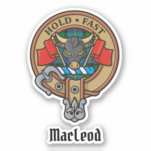 Clan MacLeod Crest Sticker (Voorkant)