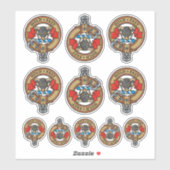 Clan MacLeod Crest Sticker (Vel)