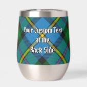 Clan MacLeod Crest sur la chasse Tartan (Arrière)