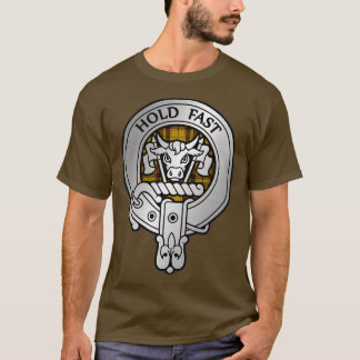 Clan MacLeod Crest Tartan 1 T-shirt