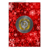 Clan MacLeod Crest & Tartan Knot (Devant)