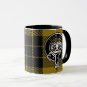 Clan MacLeod Crest & Tartan Mug (Devant droit)