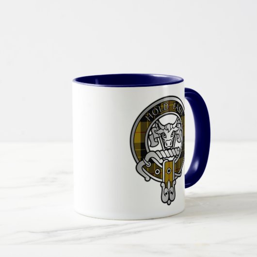 Clan MacLeod Crest & Tartan Mug (Devant droit)