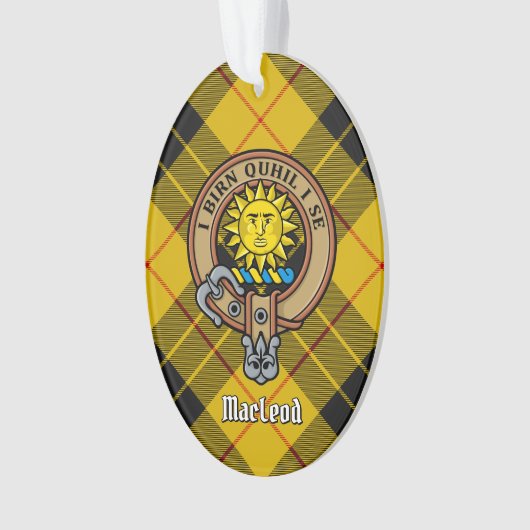 Clan MacLeod de Lewis Crest (devant)