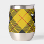 Clan MacLeod de Lewis Crest sur Tartan (Gauche)