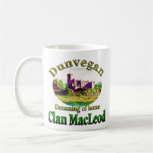Clan MacLeod Dunvegan Castle Cup Mug (Gauche)