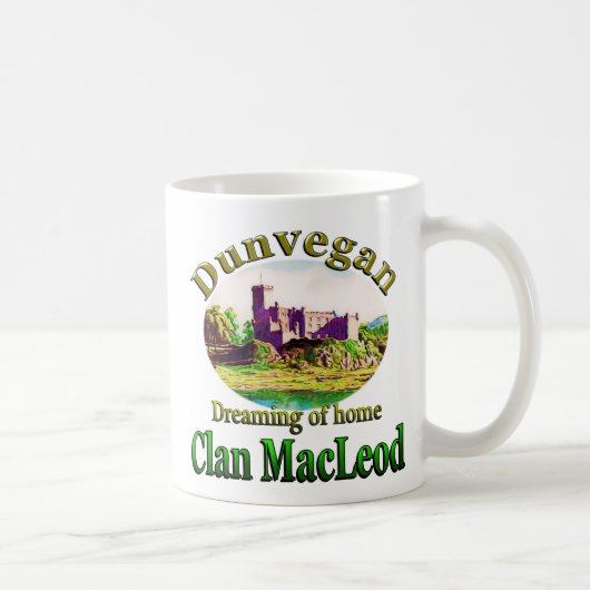 Clan MacLeod Dunvegan Castle Cup Mug (Droite)