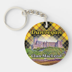 Clan MacLeod Dunvegan Castle Lewis Tartan Sleutelhanger