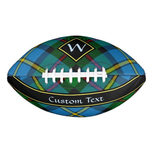 Clan MacLeod Hunting Tartan American Football (Voorkant)