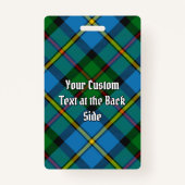 Clan MacLeod Hunting Tartan Badge (Achterkant)