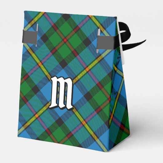 Clan MacLeod Hunting Tartan Bedankdoosjes (Achterkant)