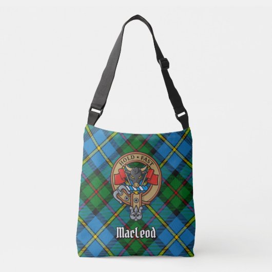 Clan MacLeod Hunting Tartan Crossbody Tas (Voorkant)