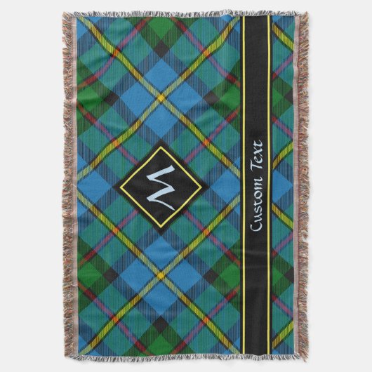 Clan MacLeod Hunting Tartan Deken (Voorkant Verticaal)