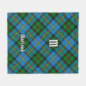 Clan MacLeod Hunting Tartan Fleece Deken (Voorkant (Horizontaal))