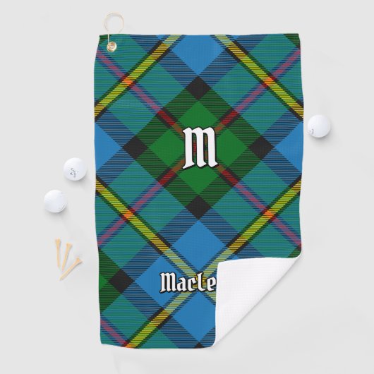 Clan MacLeod Hunting Tartan Golfhanddoek (Insitu)