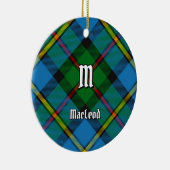 Clan MacLeod Hunting Tartan Keramisch Ornament (Rechts)