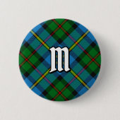 Clan MacLeod Hunting Tartan Ronde Button 5,7 Cm (Voorkant)