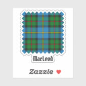 Clan MacLeod Hunting Tartan Sticker (Vel)