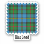 Clan MacLeod Hunting Tartan Sticker (Voorkant)