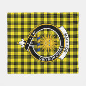 Clan MacLeod Lewis Modern Tartan Pset Fleece Deken (Voorkant (Horizontaal))