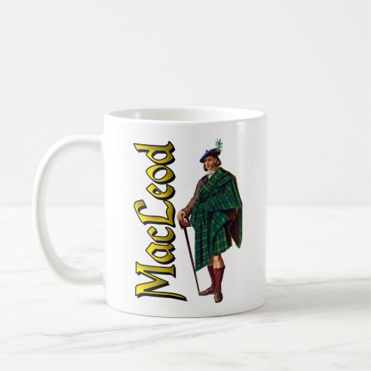 Clan MacLeod Old Scotland Cup Koffiemok (Links)