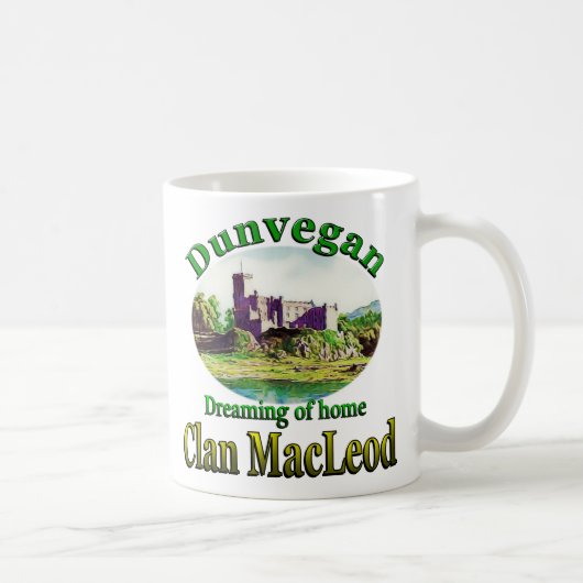 Clan MacLeod rêvait de la mug de la Coupe Dunvegan (Droite)