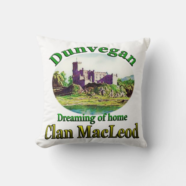 Clan MacLeod Rêve du Coussin Dunvegan (Recto)